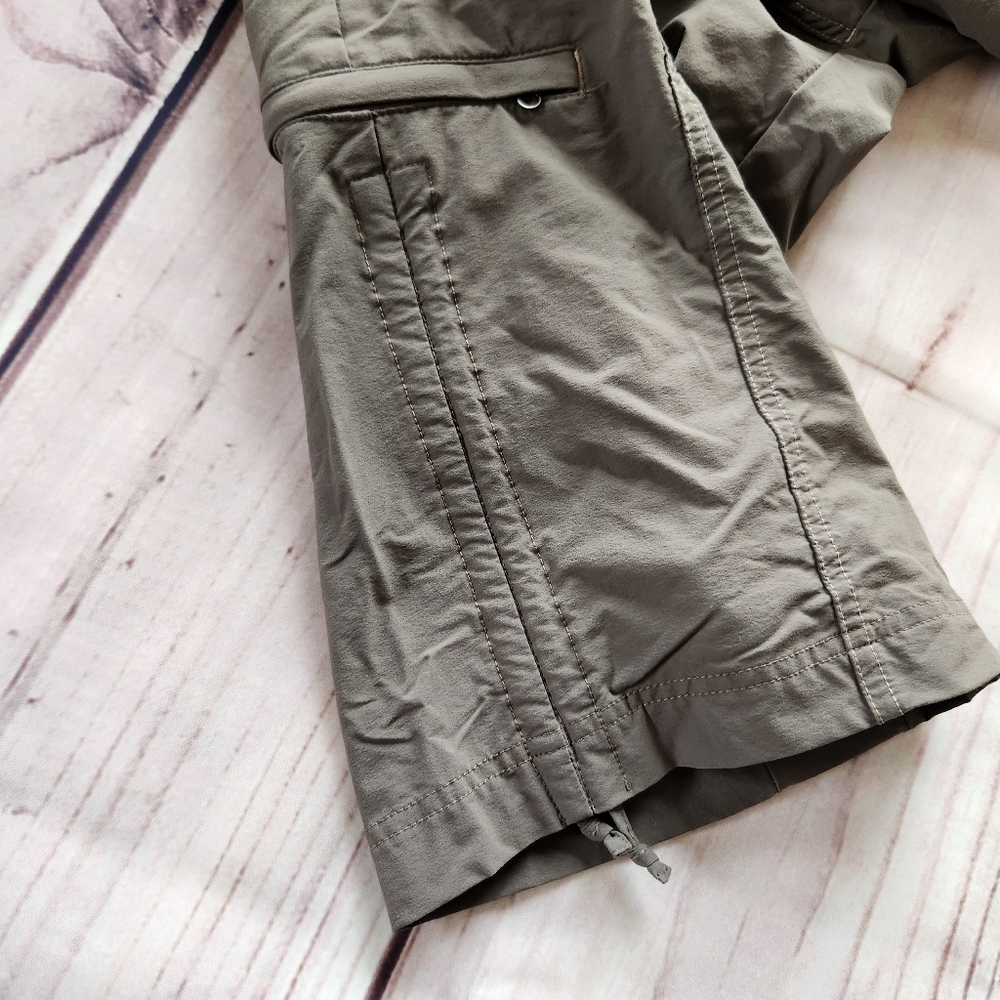 Kuhl "Durango Knicker" Capri Bermuda Cargo Short Khaki Brown | Women's Size 4 - Picture 6 of 10